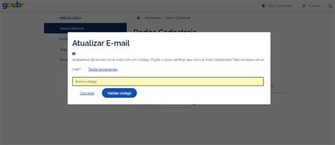 email gov entrar.